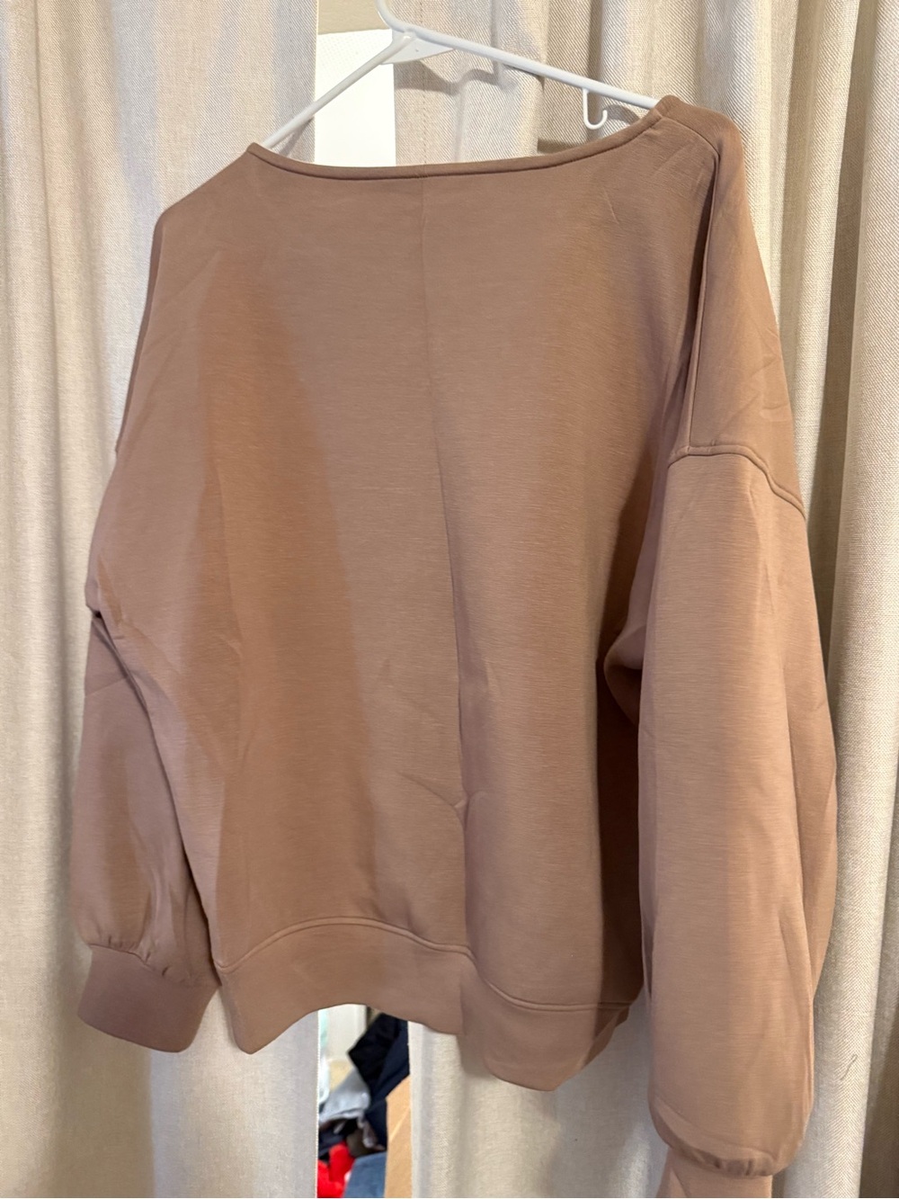 Leze the Label Women's Top Brown L - Picture 2 of 2